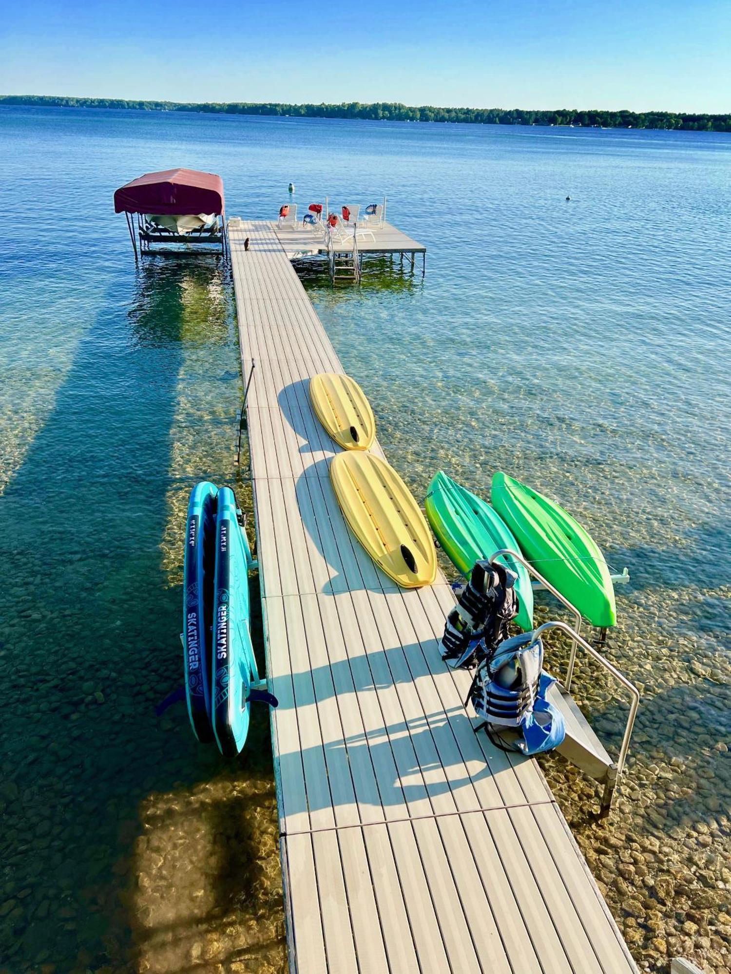 The Torch Lake Bed And Breakfast Central Lake Bagian luar foto